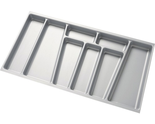 Lade-inzet zilver 70x37x4,5 cm Fackelmann