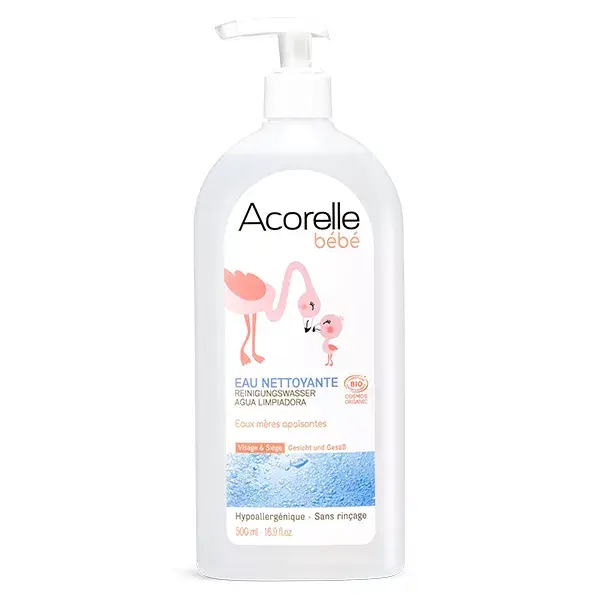 Água de Limpeza para Bebê Acorelle 500ml