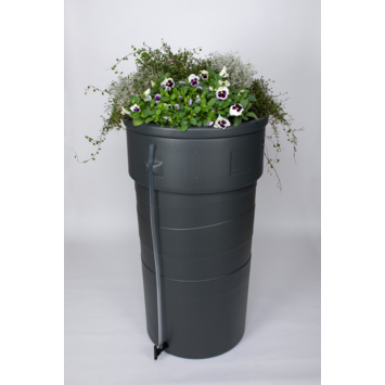 Regenton garden planter antraciet 230 L