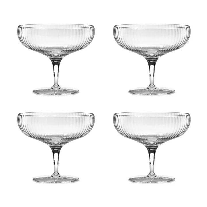 Serax - Inku Champagnerschale, 150 ml, klar (4er-Set)