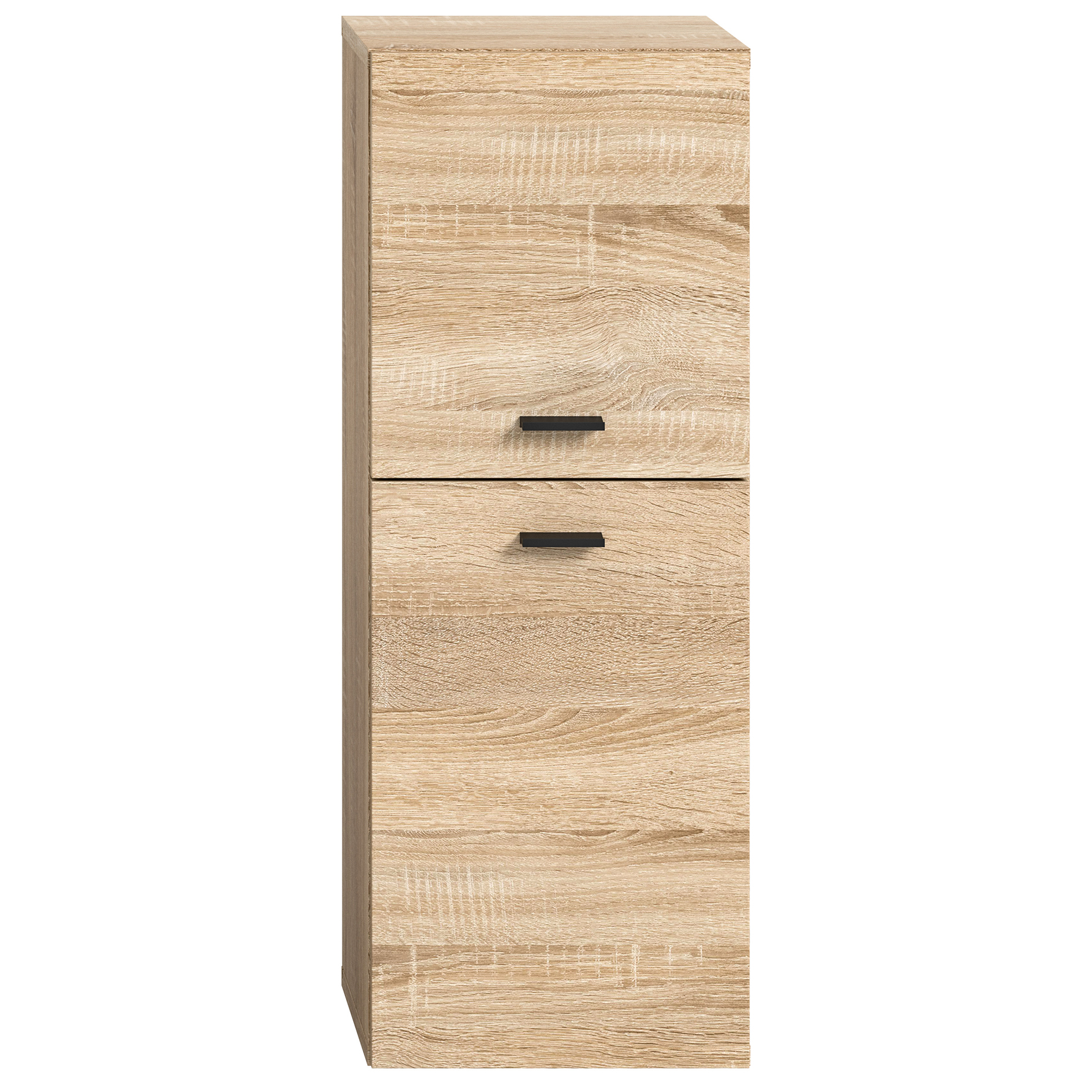 Badschrank BOSTON - Sonoma Eiche - 80 cm hoch