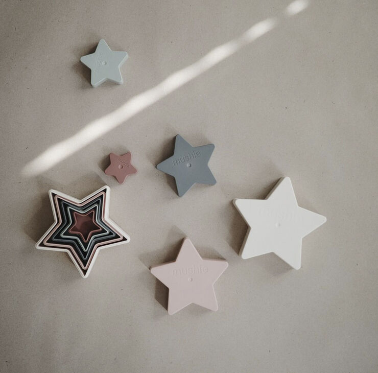 Mushie Mushie aktivitetslegetøj - Nesting Star Original