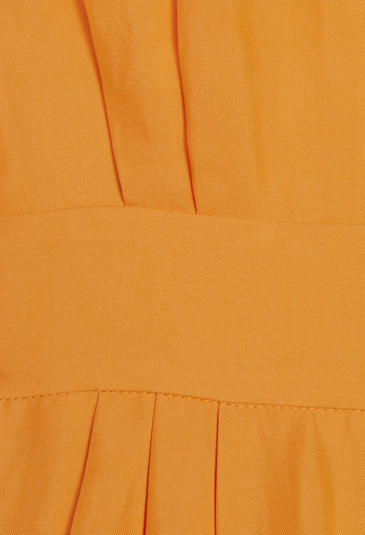 Robe longue jaune