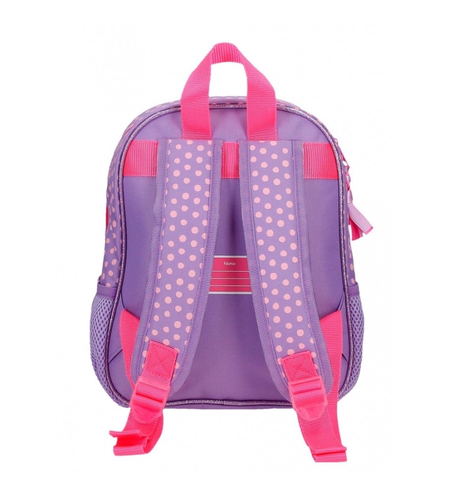 Mochila Disney Minnie Hoje é o meu dia 28 cm lilás