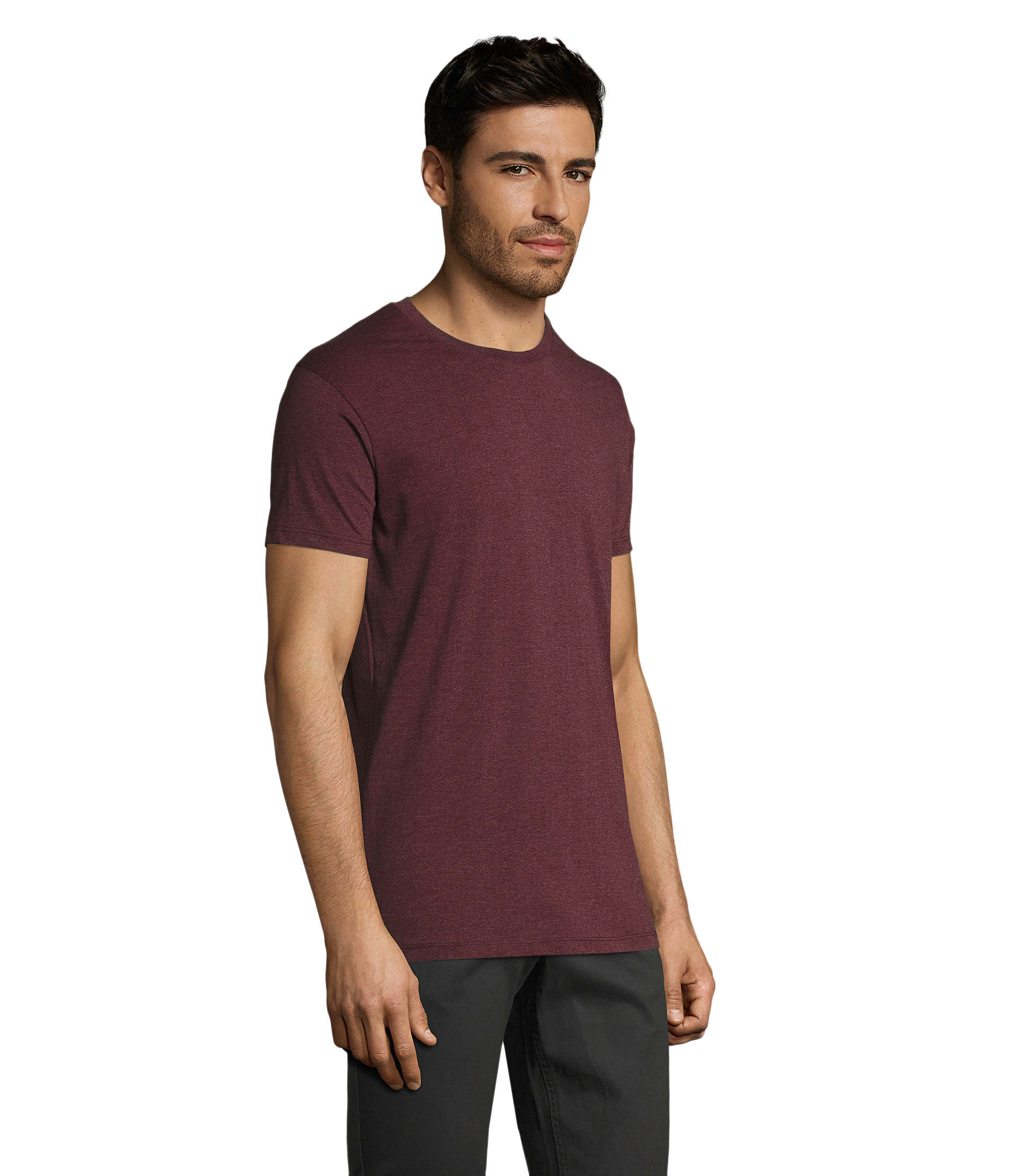 Camiseta Sols Imperial Fit com gola redonda