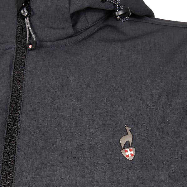 Veste softshell AULP TIAGO ANTHRACITE MELANGE