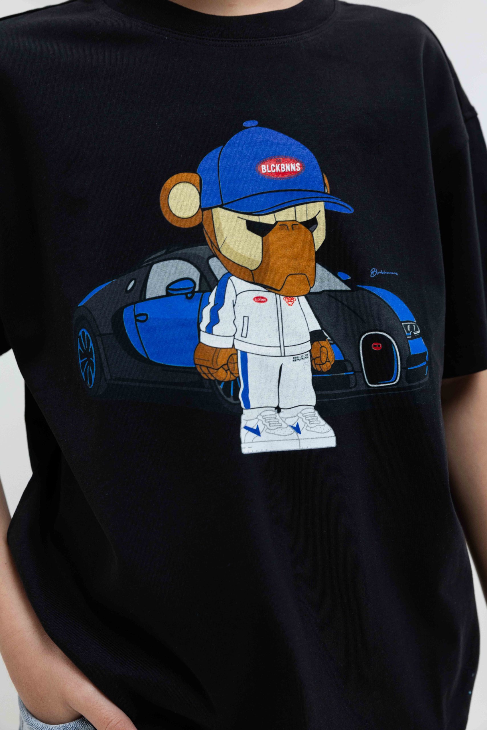 Black Bananas Bbugatty T-Shirt Kids Zwart