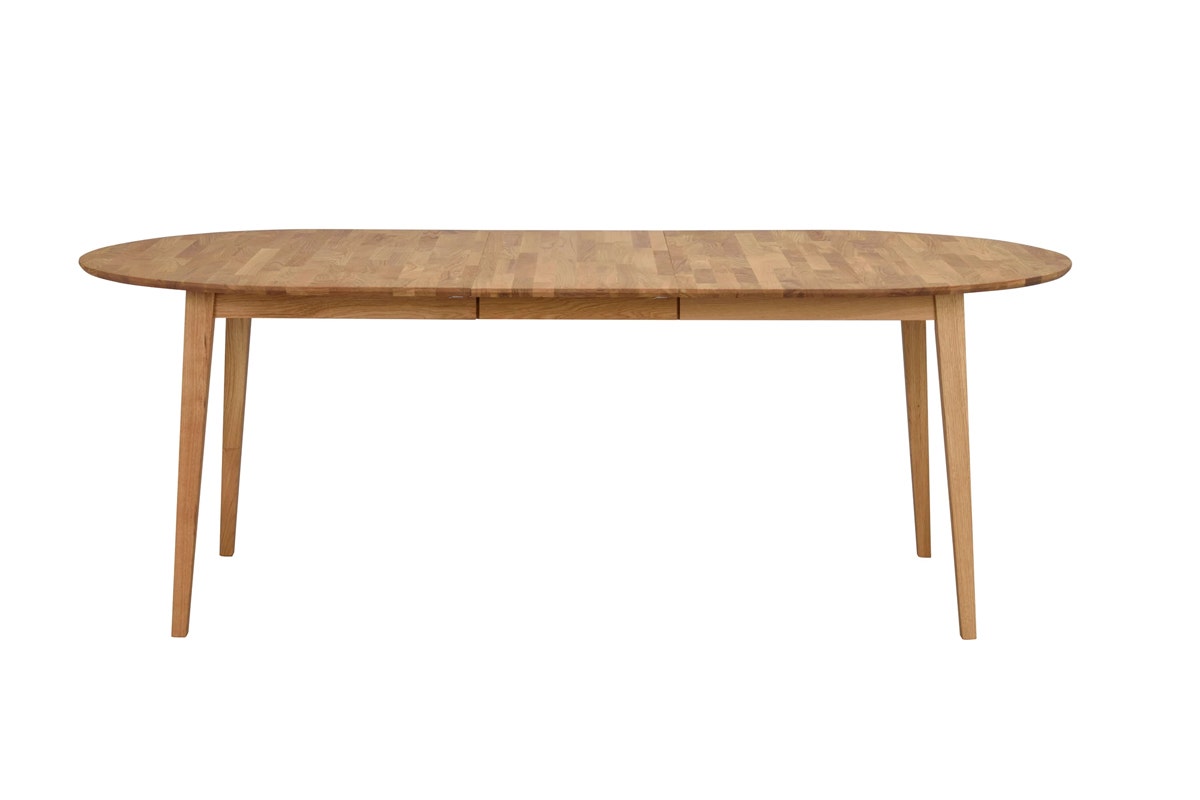 Rowico Home Filippa Uitschuifbare Eettafel Ovaal 170 cm - Naturel