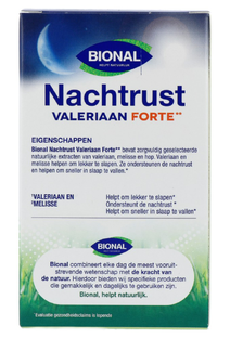 Bional Nachtrust Valeriaan Forte Capsules 60CP
