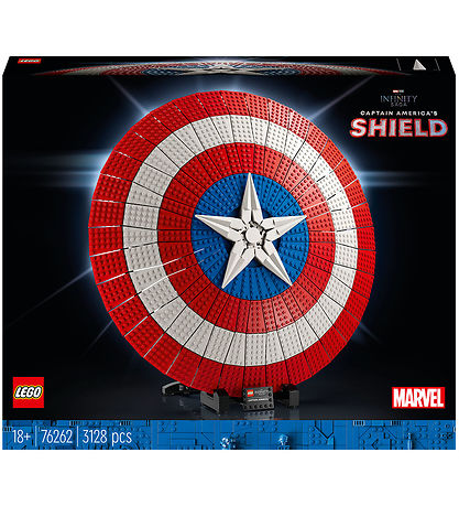 LEGO? Marvel - Captain Americas Skjold 76262 - 3128 Dele