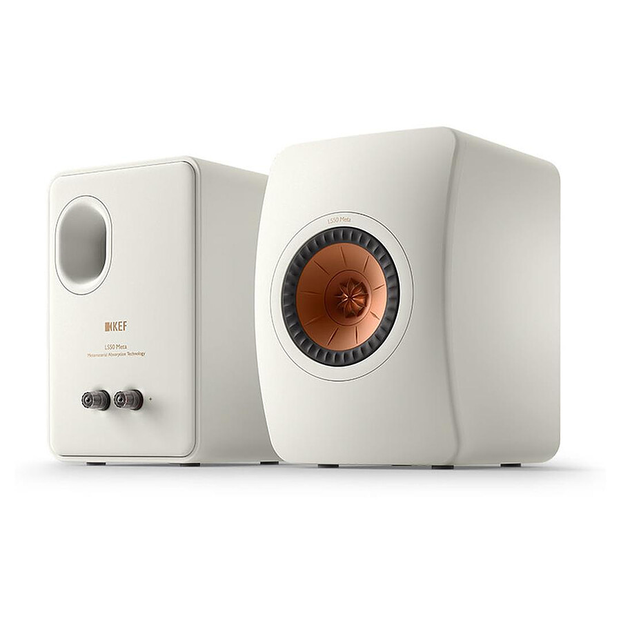 KEF LS50 Meta (la paire) - Blanc Minéral
