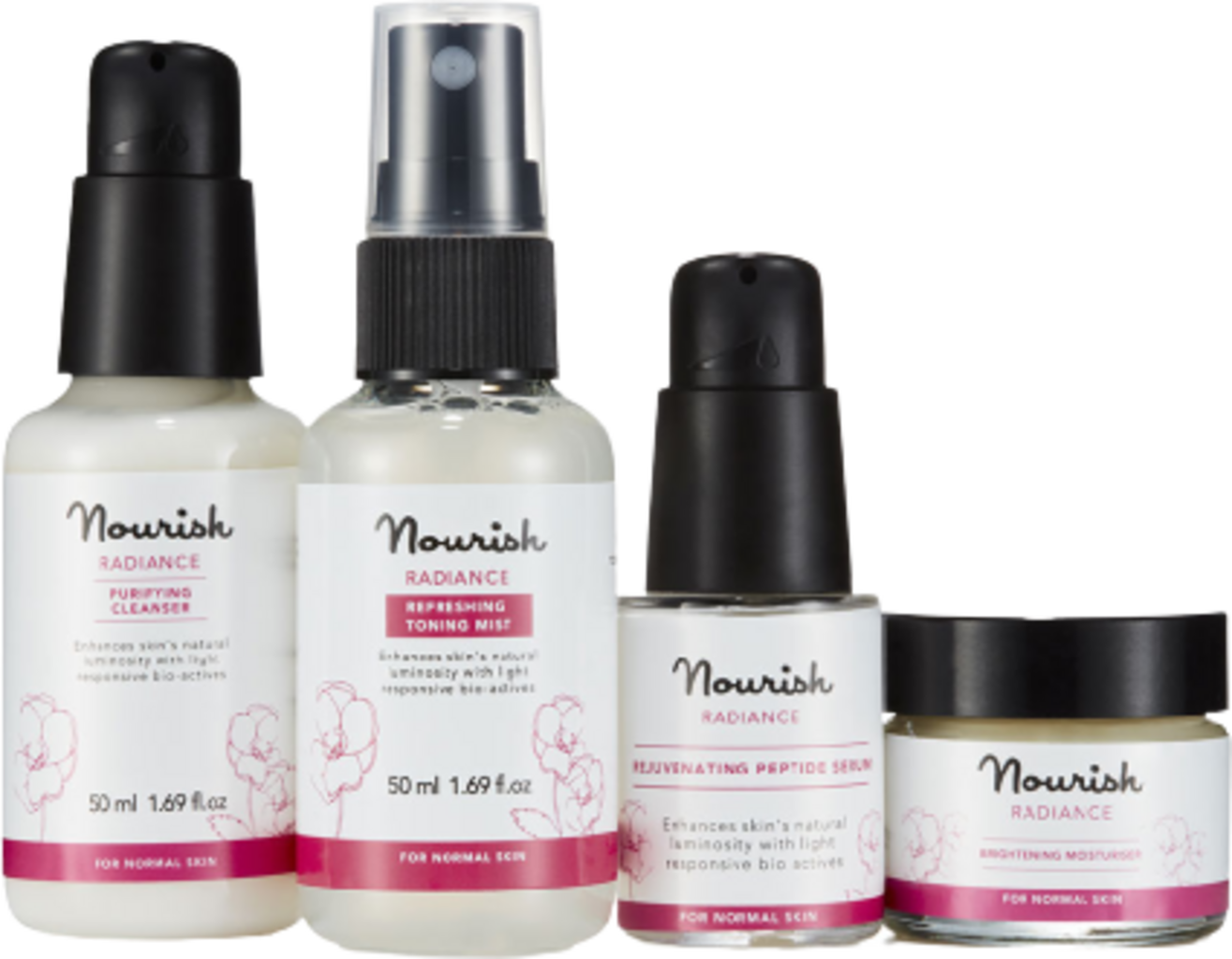 Nourish London  Radiance Skincare Essentials