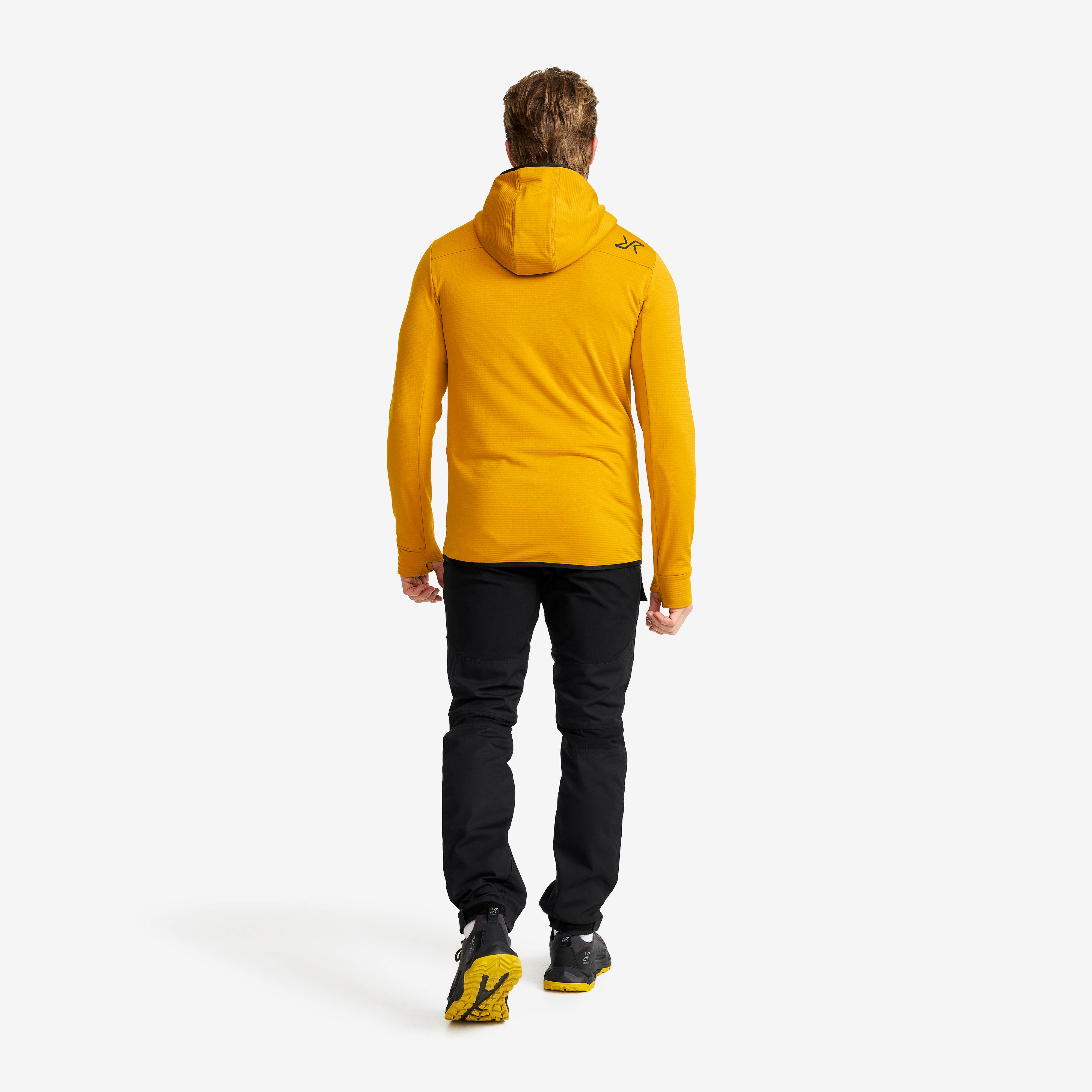 Waffle Hoodie Herre Nugget Gold