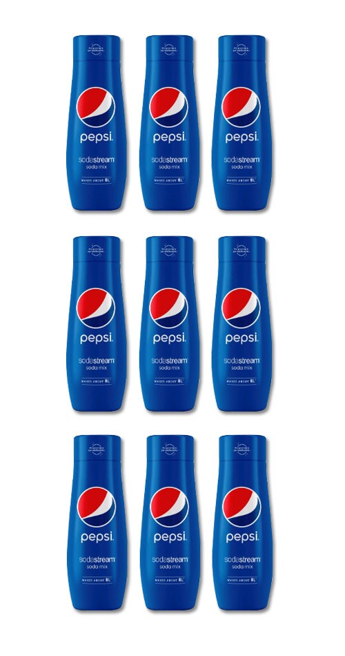 SodaStream - Pepsi (9 stk) - Bundle