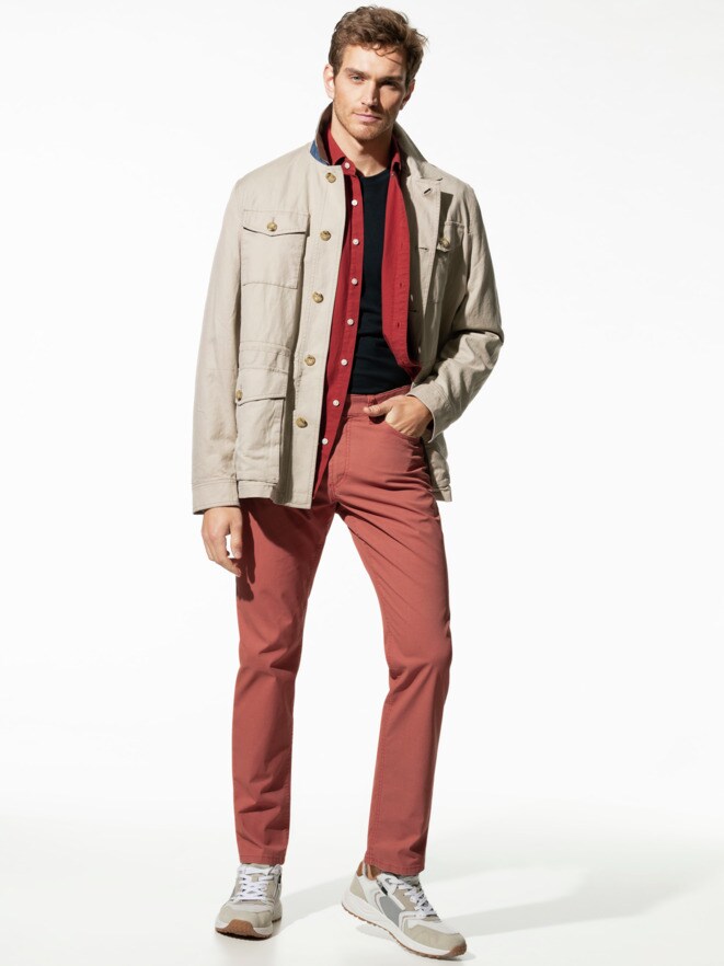 Five-Pocket Minimalprint