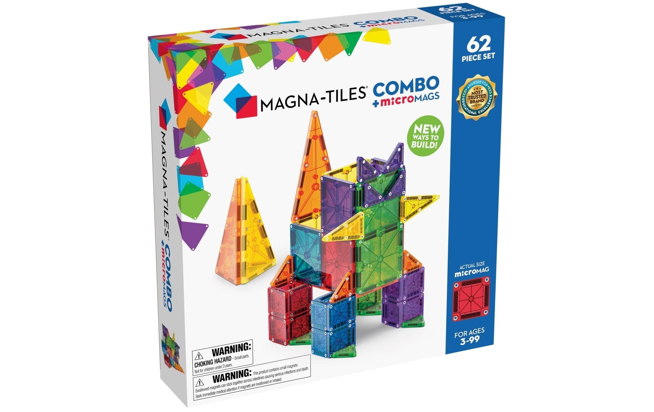 Spielbausteine »Magna-Tiles Combo 62-teilig«