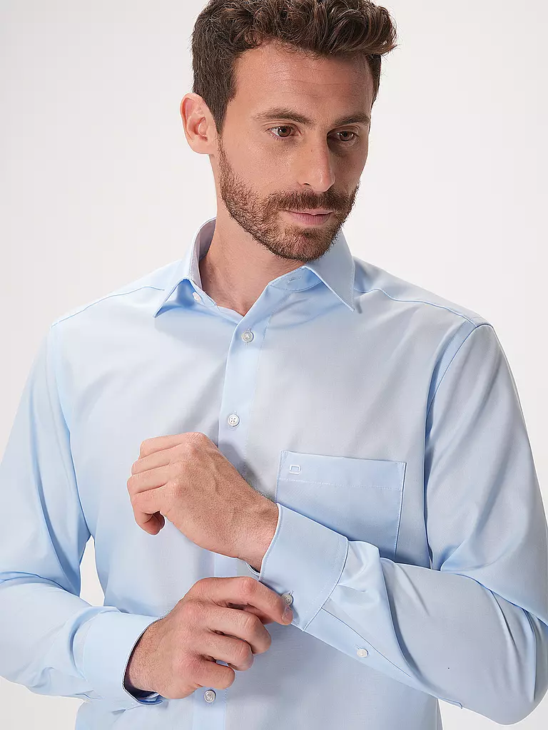 OLYMP Hemd Modern Fit hellblau