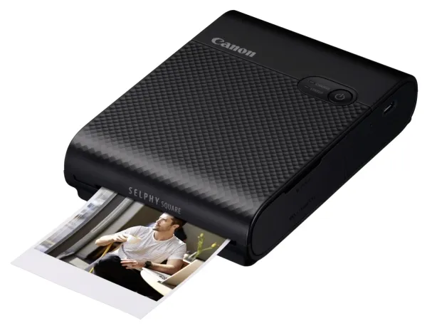 Canon SELPHY Square QX10 - Printer - farve - farvesublimering - 72 x 85 mm op til 0.7 min./side (farve) - Wi-Fi - sort