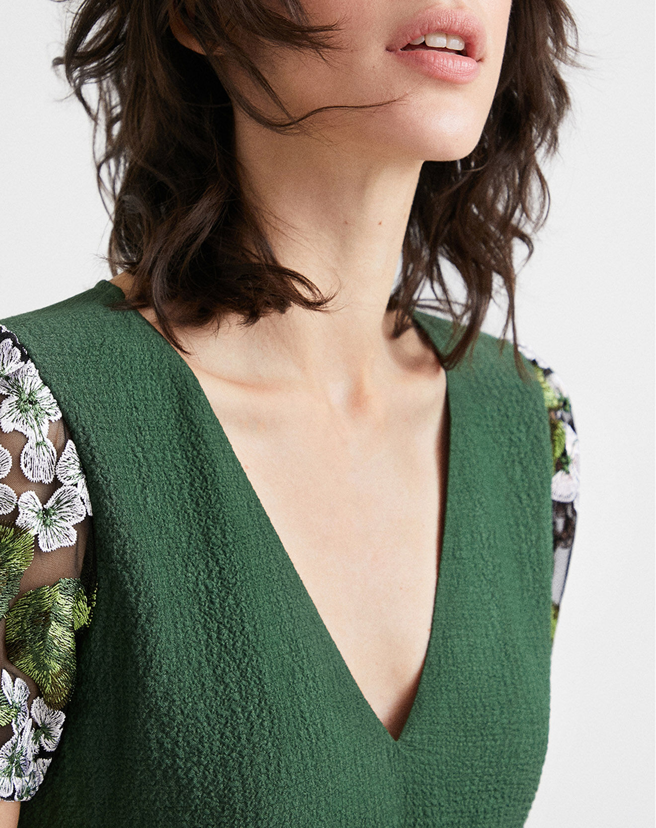Desigual Robe Gaella verte