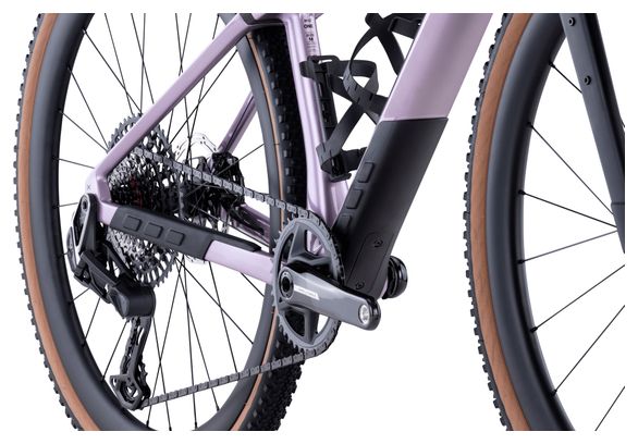 Vélo de Gravel BMC URS 01 LT One Sram Force eTap AXS / GX Eagle AXS 12V 700 mm Violet Pearl 2024