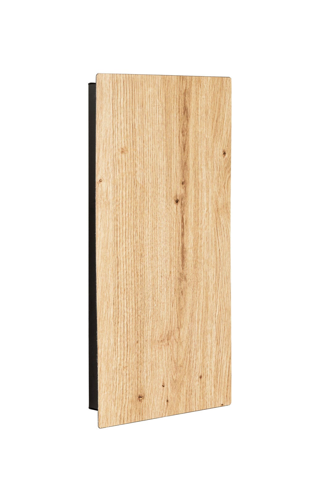 Schlüsselkasten Oak 20 Lack schwarz/Front Eiche-Dekor