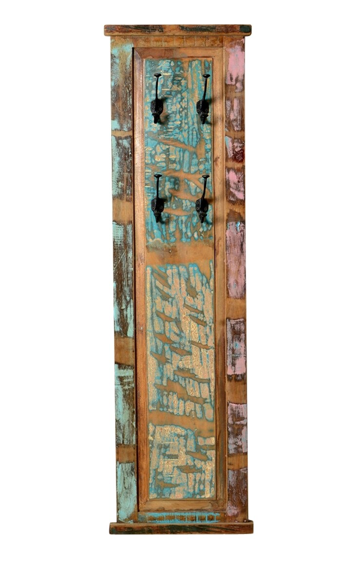 Garderobenpaneel Riverboat Altholz Haken Wandgarderobe Flur Garderobe Wandpaneel