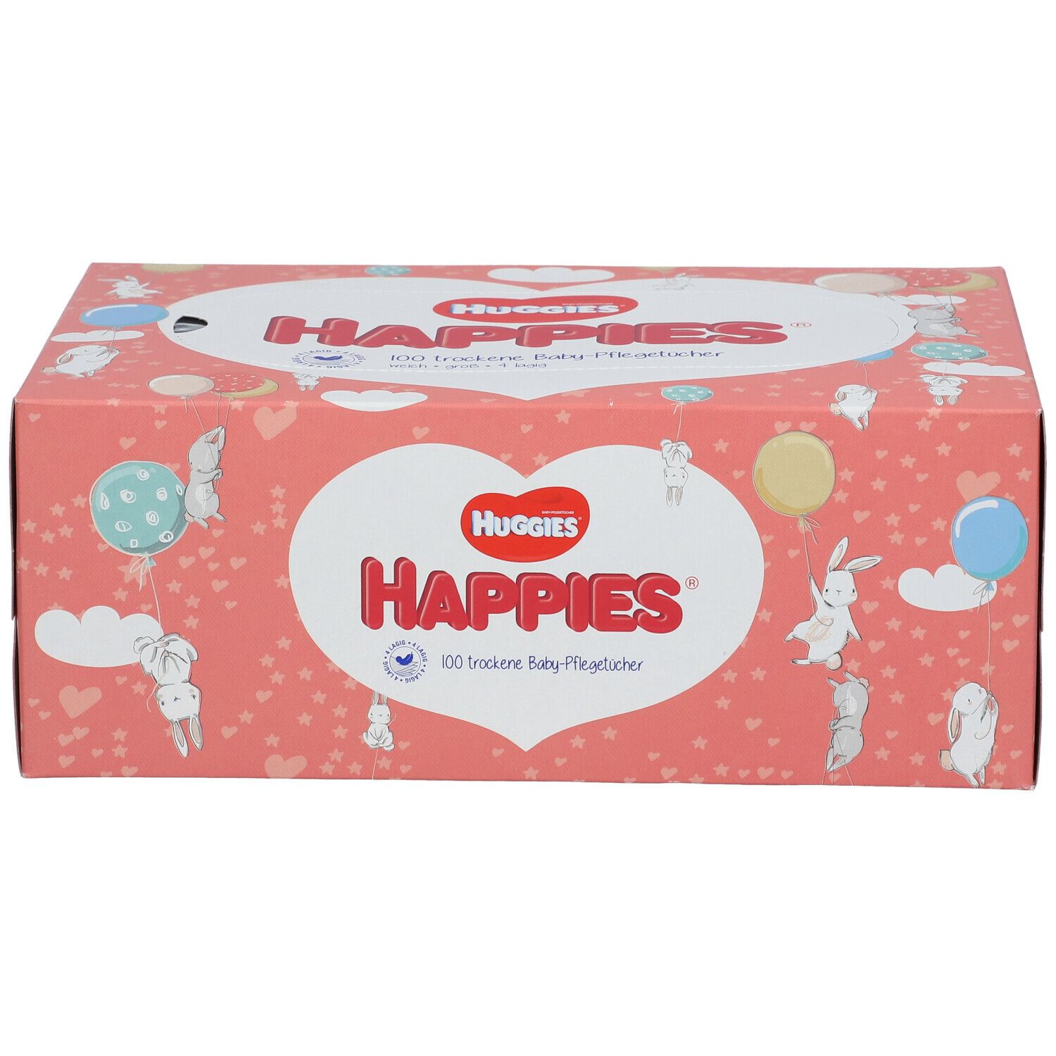 Huggies® Happies® trockene Baby-Pflegetücher
