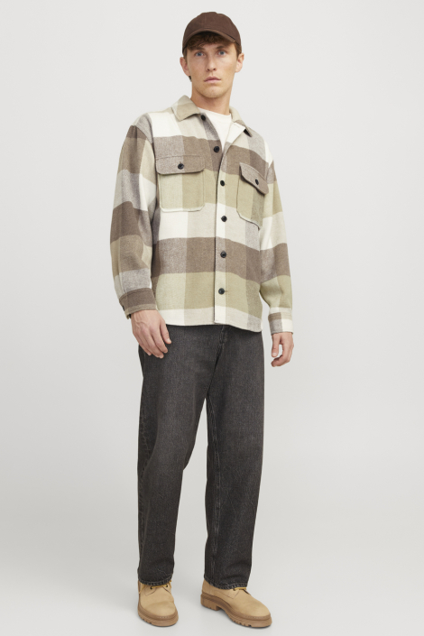 Jack & Jones camel heren overhemd