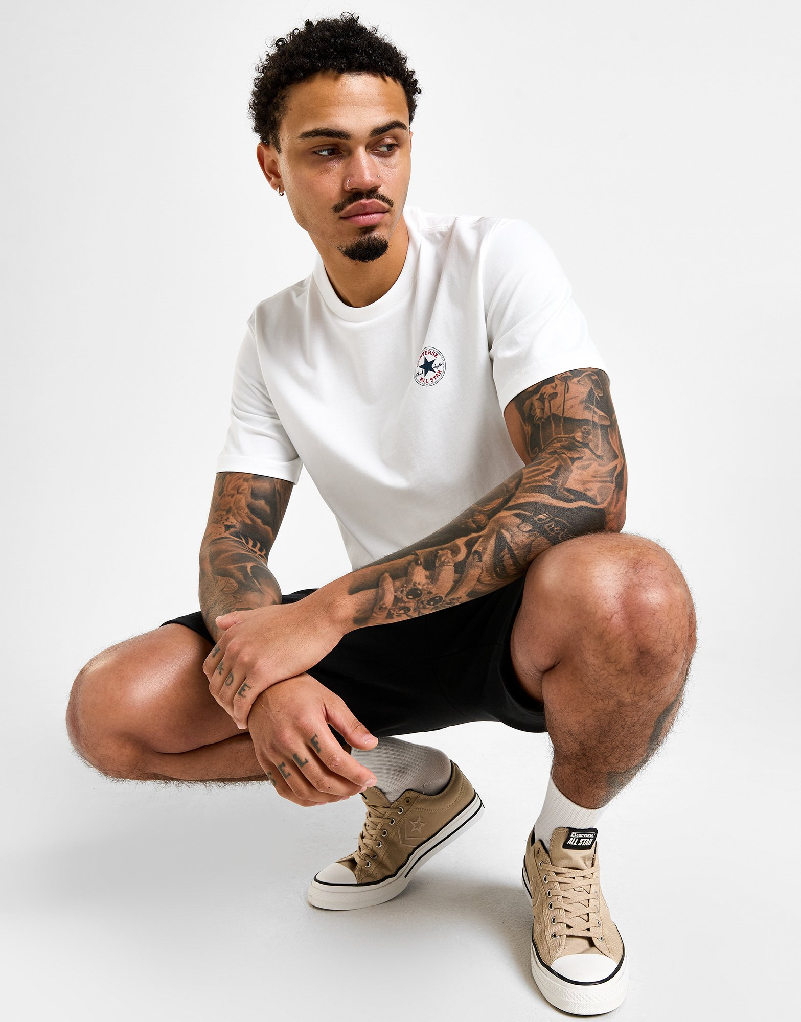 Converse T-shirt Patch Homm