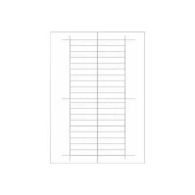 Avery - Intercalaire personnalisable 6 positions - A4 Maxi - polypropylène
