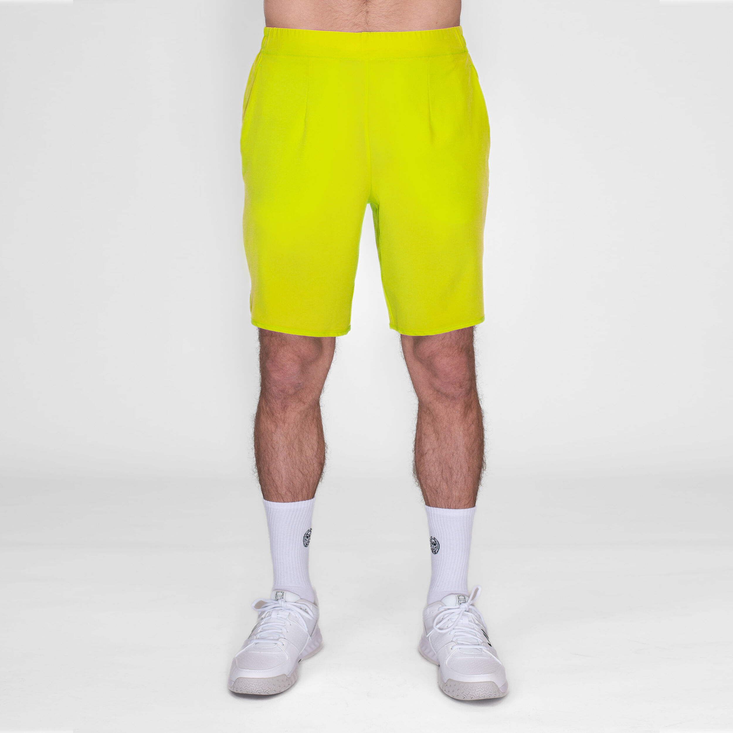BIDI BADU Crew 9in Shorts Hommes - Jaune