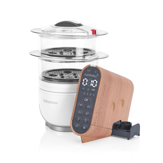 Coque Nutribaby +   Effet alu brossé        de               Babymoov