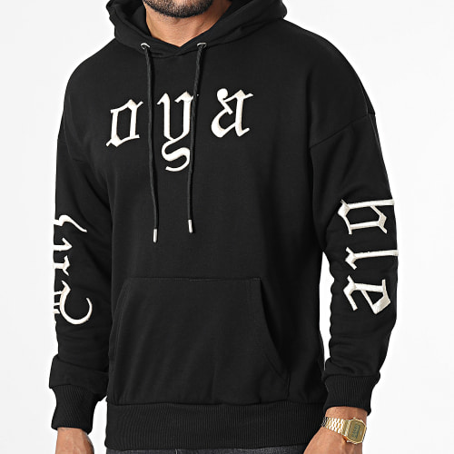 Sweat Capuche LL695 Noir