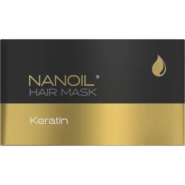 Haarmaske mit Keratin