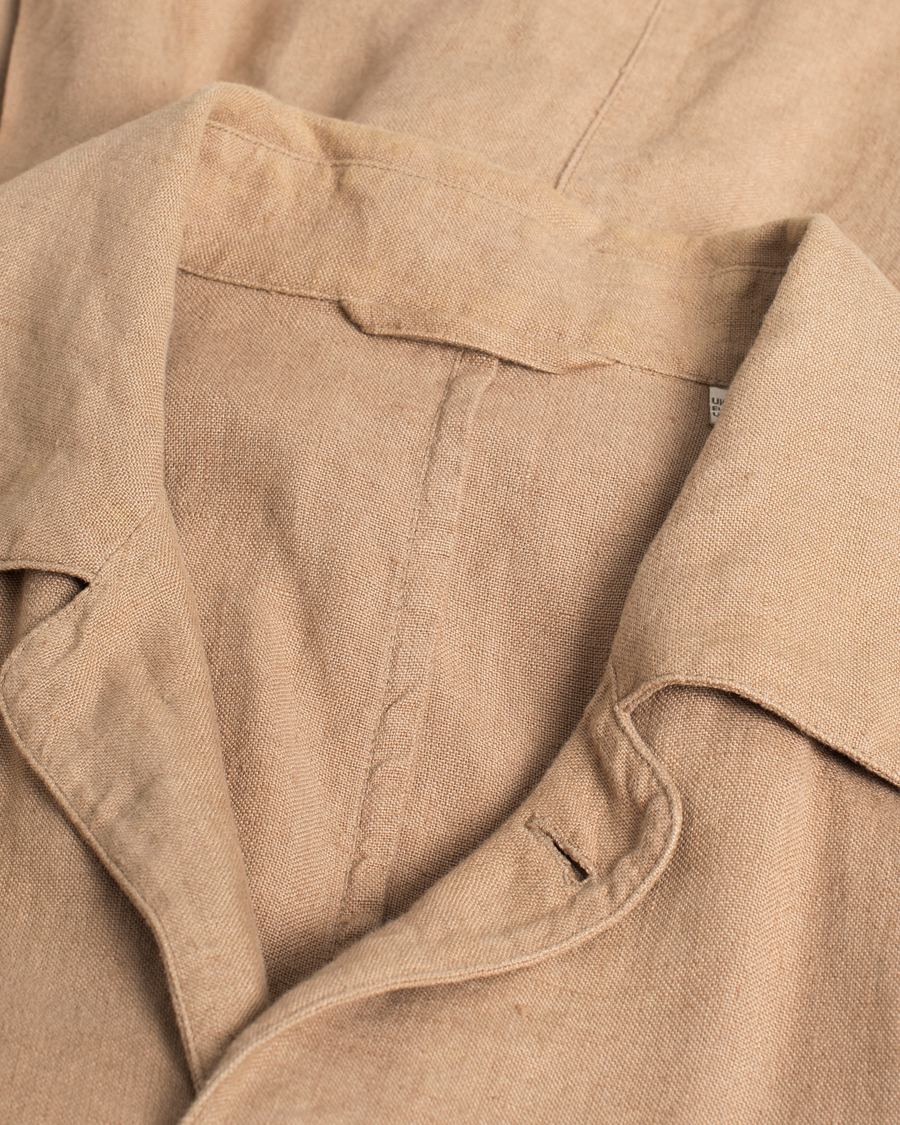 Stenströms Linen Utility Jacket Beige