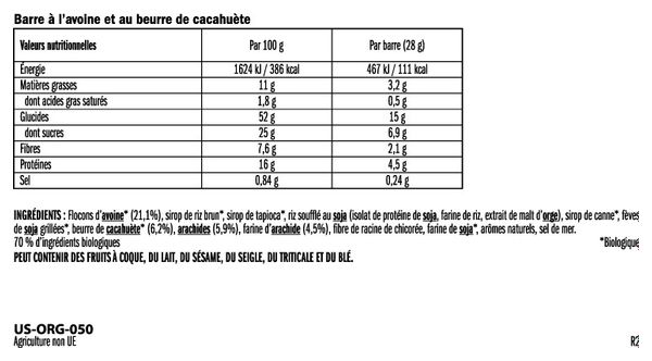 Barre énergétique Clif Bar Mini Beurre de Cacahuètes - 28g
