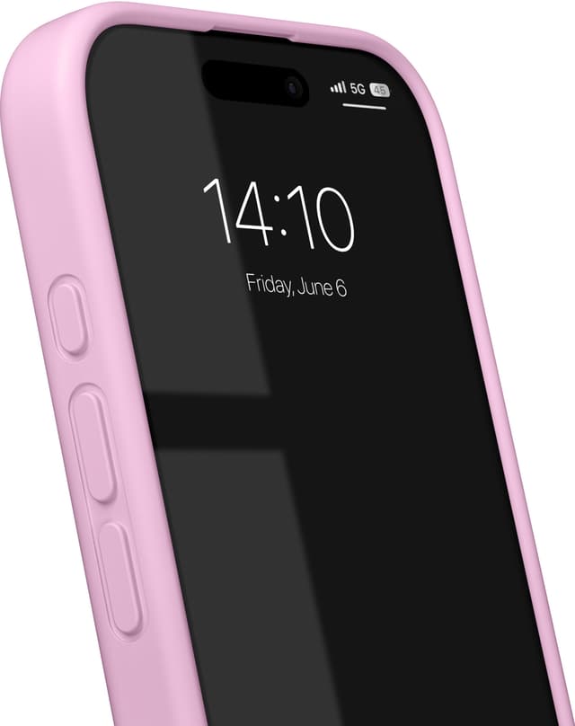 iDeal of Sweden Silicone iPhone 16 Pro Max etui (tyggegummi pink)