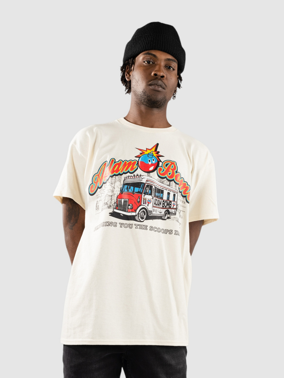 Adam Bomb Daily Scoops T-Shirt natural