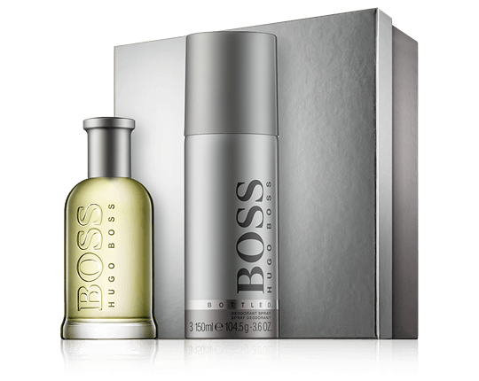Hugo Boss Boss Bottled Set mit Deodorant Spray 50ml-150ml