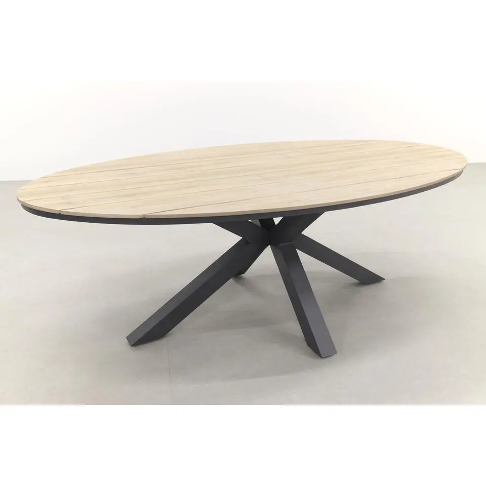 Hartman Sophie Element - Xerix/GI Edison 220 tafel - ovale tuinset
