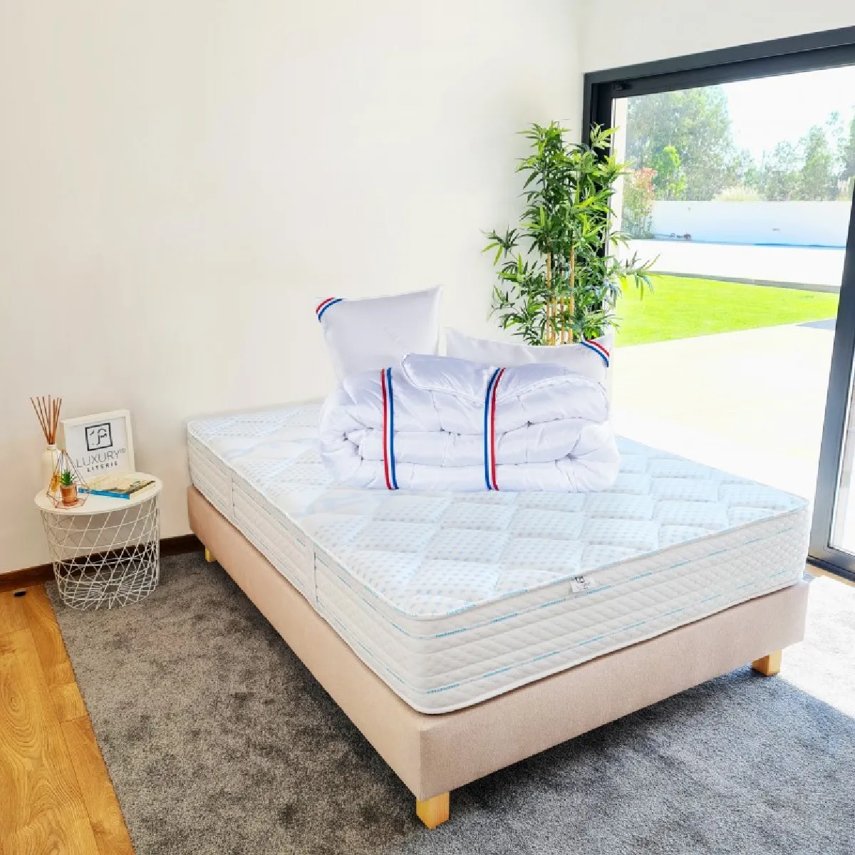 Luxury Literie Ensemble Matelas Thermotec - 160x200 cm