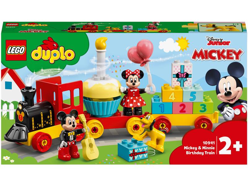 LEGO® DUPLO® Mickys & Minnies Geburtstagszug 10941 Disney Geburtstagszug für entwicklungsförderndes Spielvergnügen