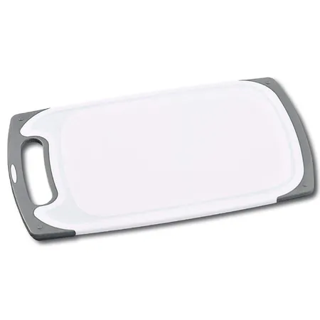 Kesper Tranchierbrett, Rutsch-Stopp, grau, 40,5 x 24,5 x 1 cm