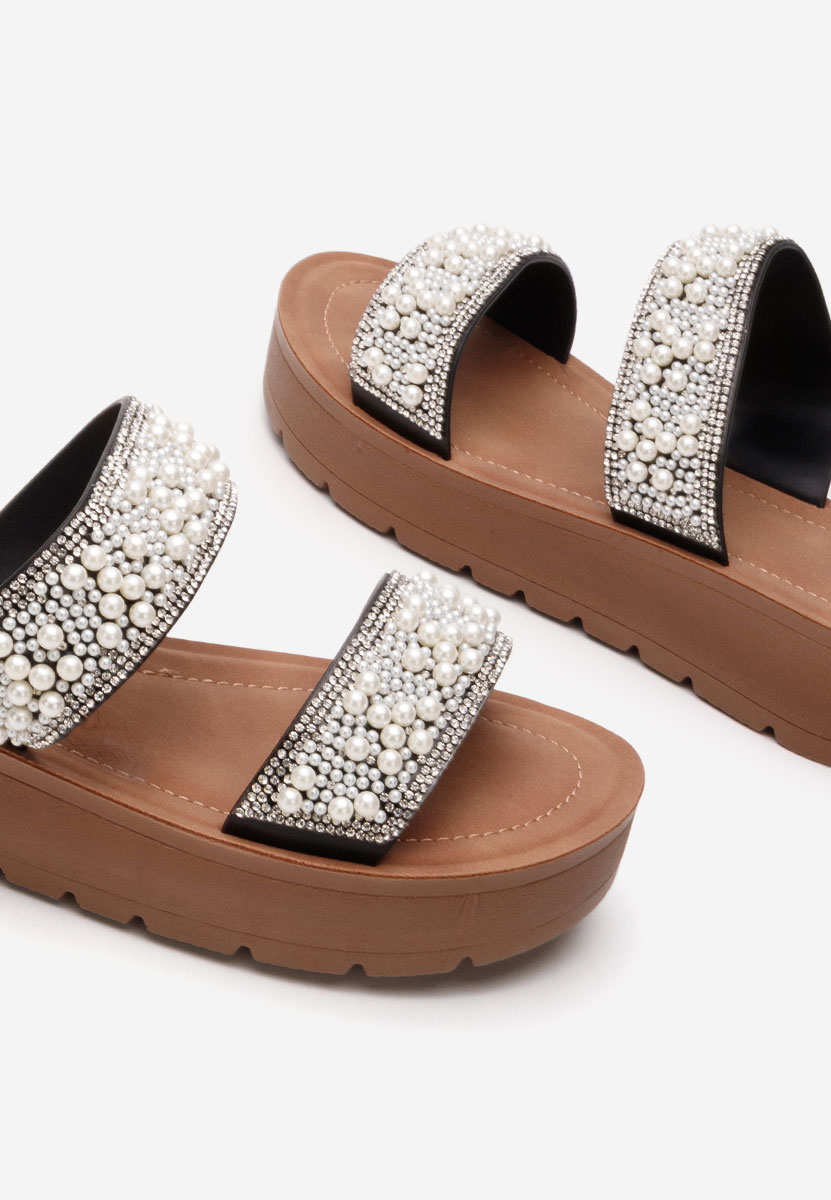 Mules femme  Papuci cu talpa groasa