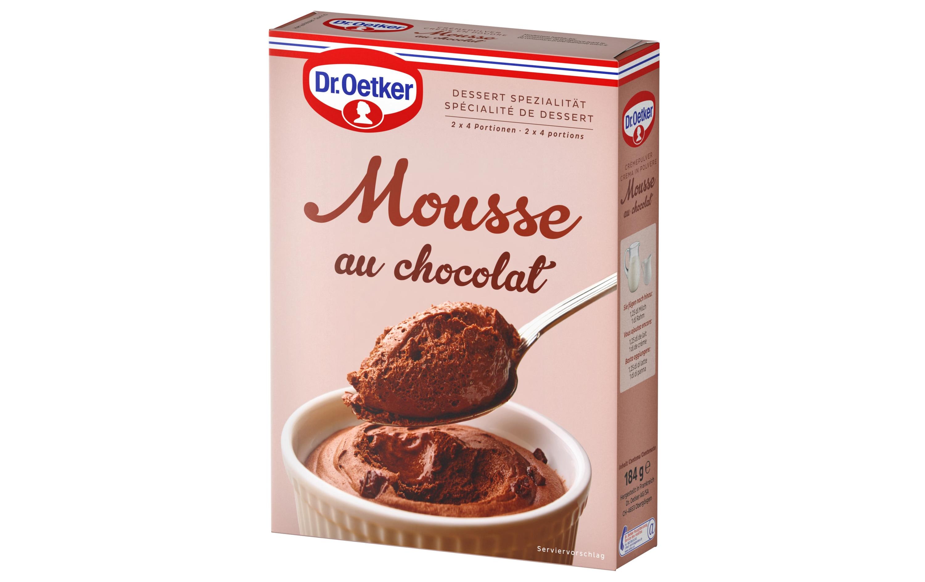Mousse au Chocolat 184 gDessertspezialität aus Schokolade