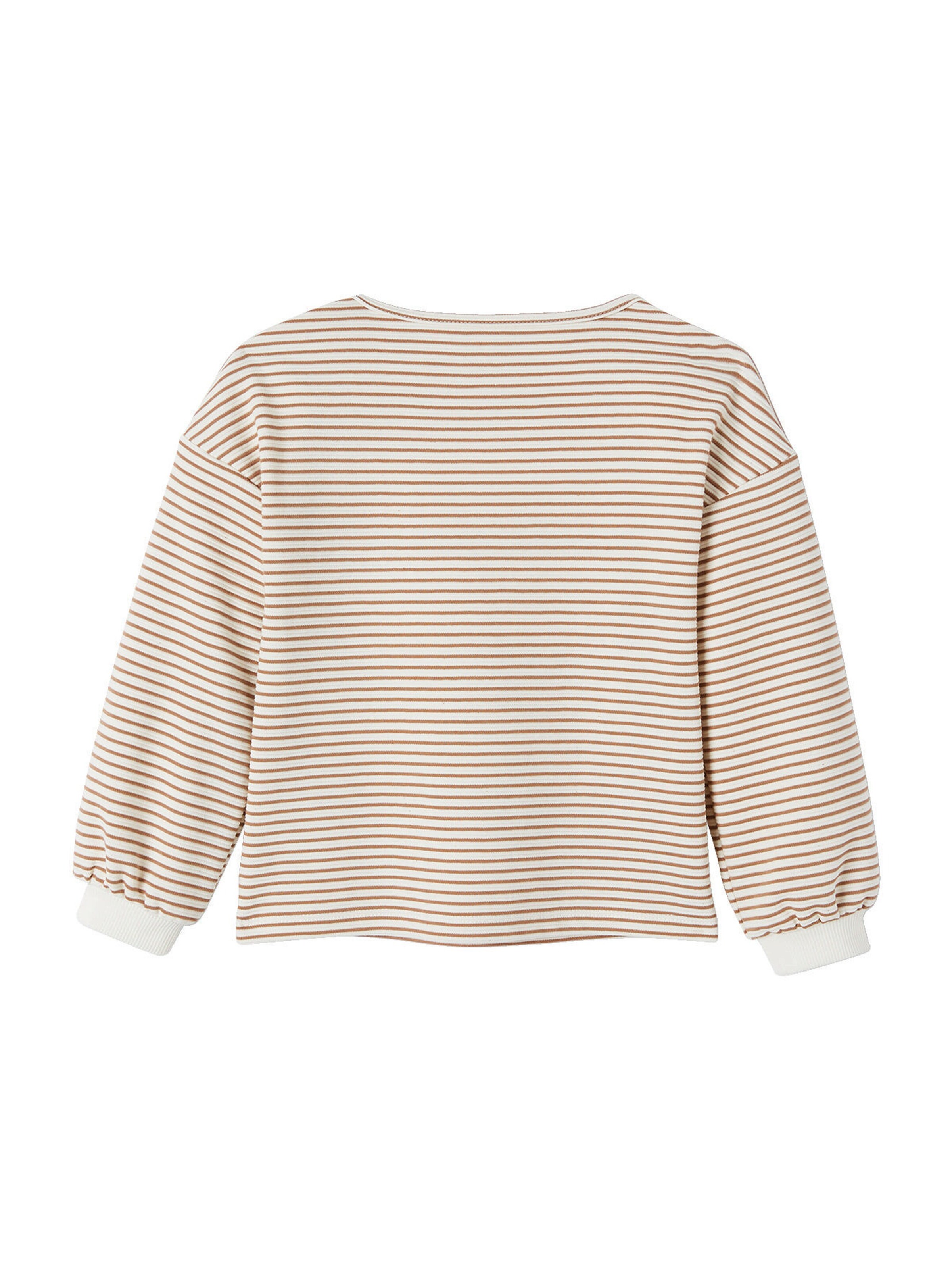Vertbaudet Mädchen Ringelshirt weiß gestreift