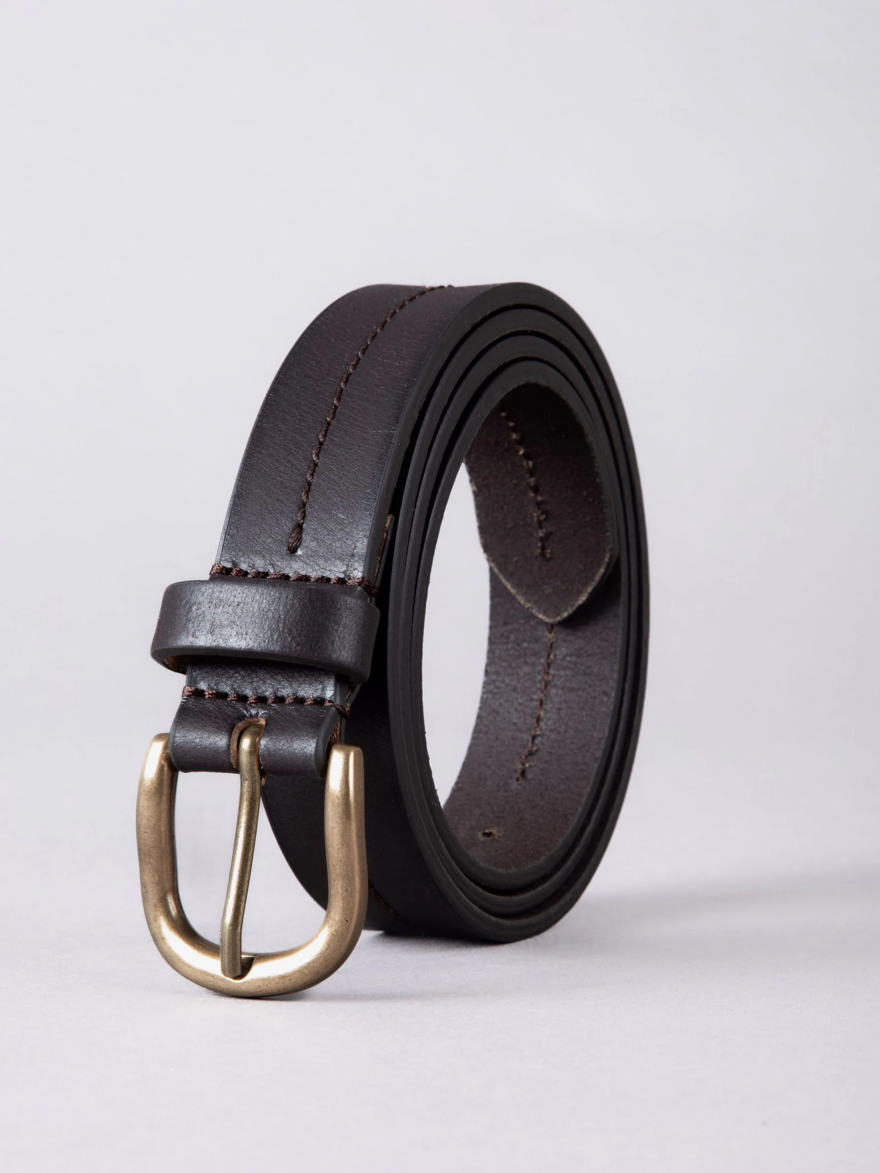 Donkerbruin - Lakeland Leather - Kendal - Leren riem