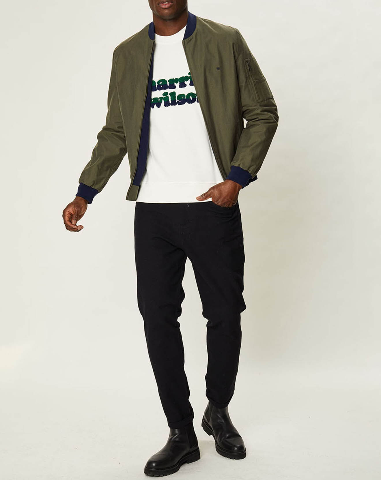 Harris Wilson Blouson Buly kaki/marine