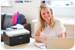 Brother HL-1212W - Printer - S/H - laser - A4/Legal - 2400 x 600 dpi - op til 20 spm - kapacitet: 150 ark - USB 2.0, Wi-Fi(n)