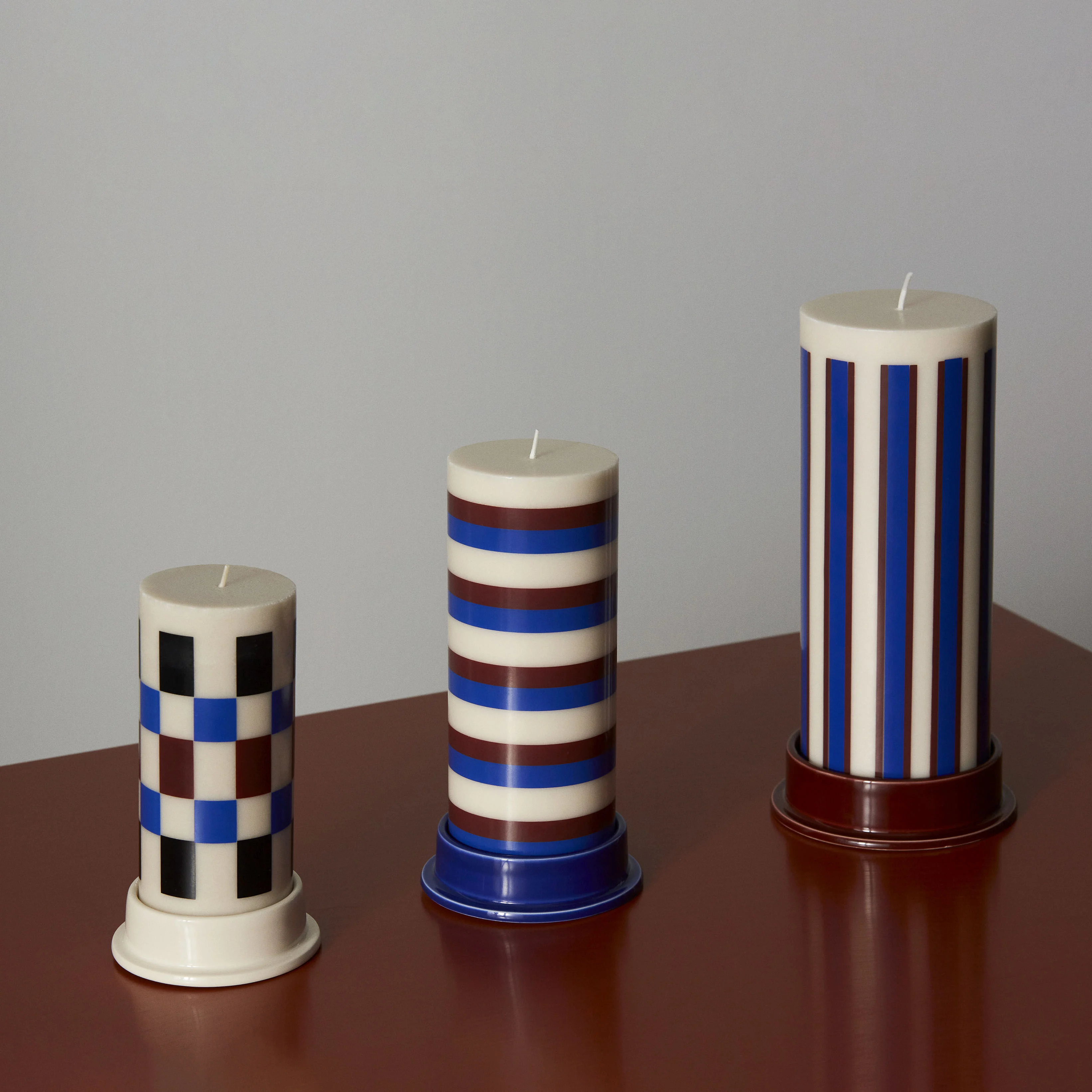 COLUMN - Bougie bloc cire | Multicolore